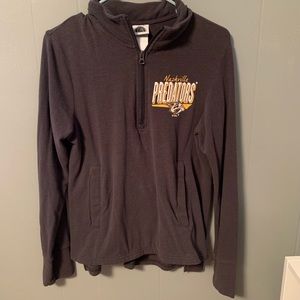 Nashville predators half zip